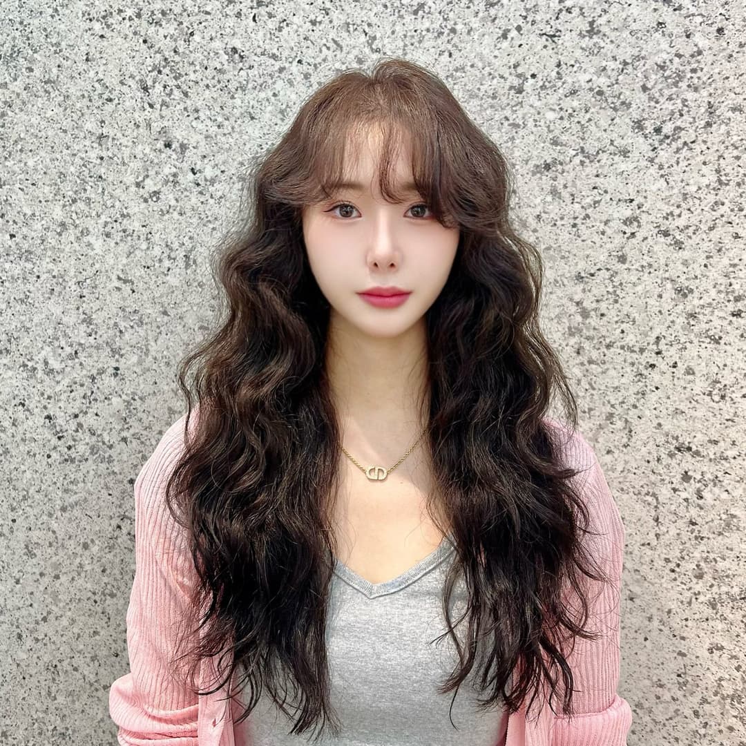 구름펌 스타일 사진