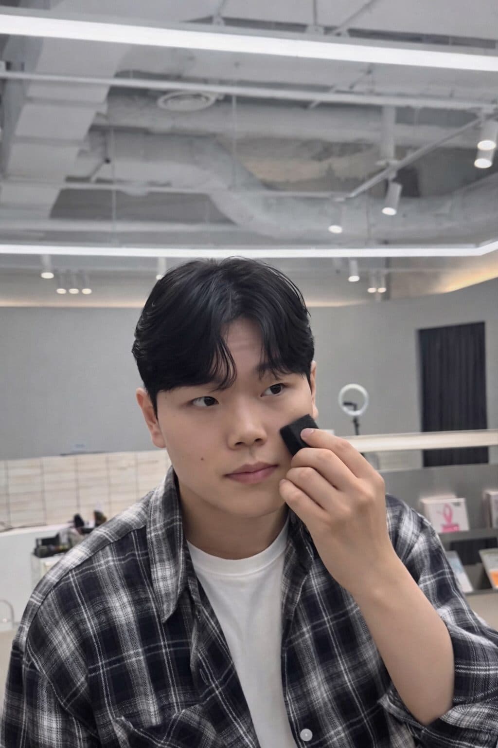 아이롱펌 스타일 사진